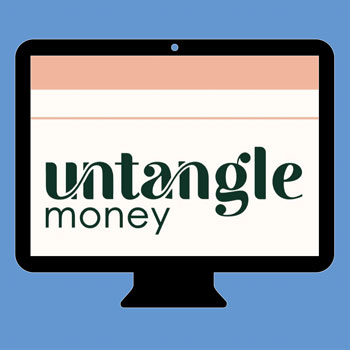 Devices displaying Untangle Money logo